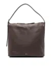 Apc Vera Leather Shoulder Bag In Brown
