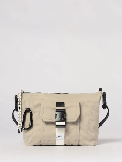 Apc Shoulder Bag A. P.c. Men Color Mastic In Brown