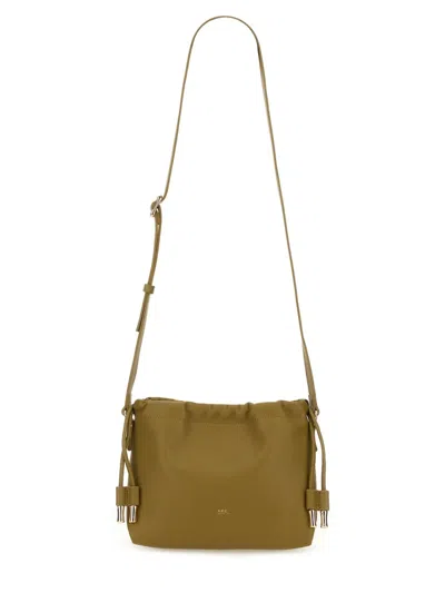 A.p.c. Bag Ninon Mini In Green