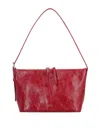 Apc A.p.c. Zippered Shoulder Bag With Top Handle In Red