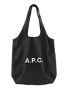 Apc A.p.c. Ninon Shopper Bag In Black