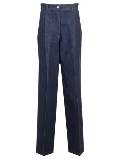 Apc Baggy Blue Jeans