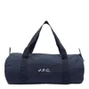 Apc Navy Asics Edition Gym Duffle Bag