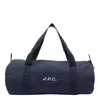Apc Navy Asics Edition Gym Duffle Bag