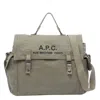 Apc A.p.c. Men Recuperation Besace Handbag In Gray