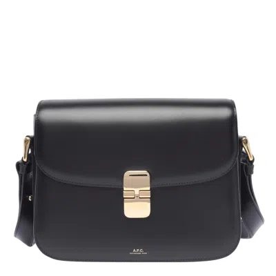 Apc Small Grace Shoulder Bag In Blue