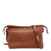 Apc Btown Crossbody Bag With Logo Lettering On The Front And Drawstring Closure In Ecoleather Woman