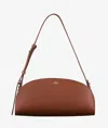 Apc Demi-lune Shoulder Bag One Size Hazelnut In Brown