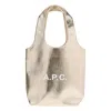 Apc A.p.c. Women Small Ninon Tote Bag In Gold