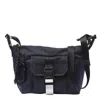 Apc Trek Adjustable Strap Messenger Bag In Blue