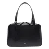 Apc Black Shoulder Bag With Versatile Carrying Options