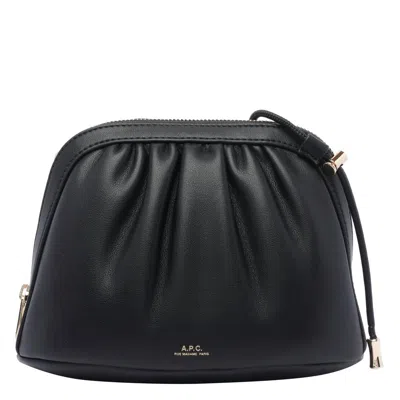Apc Small Ninon Cross Body Bags In Black