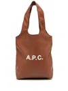 Apc Ninon Structured Tote Bag With Large Handles