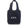 Apc A.p.c. Small Ninon Denim Tote Bags