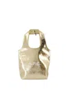 Apc A.p.c. Ninon Small Shopping Bag In Metallic