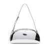 Apc Demi-lune Zip Shoulder Bag In White
