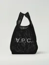 Apc A.p.c. Rebound Shopper Bag In Black
