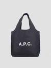 Apc A.p.c. Ninon Small Tote Bag In Blue