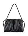 Apc A. P.c. Sac Ninon Shoulder Bag Lzz Black In Black