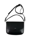 Apc Sarah Shoulder Mini Bag One Size Black In Black