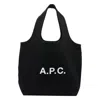 Apc A.p.c. Women Ninon Tote Bag In Black
