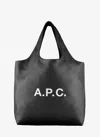 Apc A.p.c. Ninon Canvas Tote Bag In Black