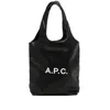 Apc A.p.c. Ninon Small Top Handle Bag In Black