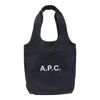 Apc A.p.c. Women Denim Ninon Shopping Bag In Blue