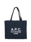 Apc Diane Rue Madame Shopping Bag In Blue