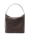 Apc A.p.c. Vera Leather Shoulder Bag In Brown
