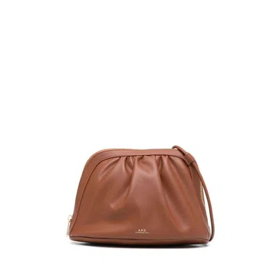 Apc Shoulder Bag In Brown