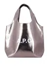 Apc A.p.c. Ninon Small Tote Bag In Purple