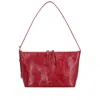 Apc A.p.c. Shoulder Bag Vera In Leather In Red