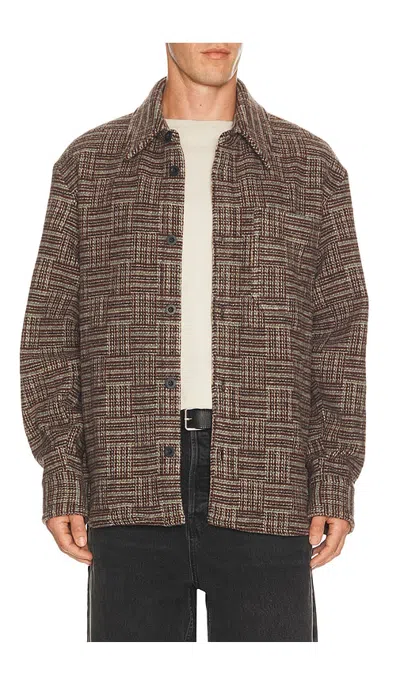 A.p.c. Baptiste Shirt In Brown