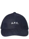 Apc A. P.c. Baseball Cap With Logo In Blue