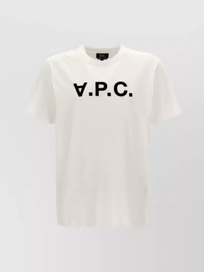 Apc Basic Crew Neck T-shirt In Neutral