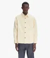 Apc Basile Brodée Poitrine Overshirt L Bai In Bai - Vanilla