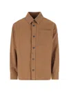 Apc Basile Shirt In Marrone