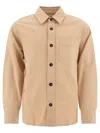 Apc A.p.c. "basile" Overshirt In Neutral