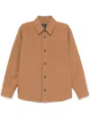 Apc Basile Shirt In Brown