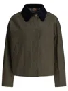 Apc Jacket A. P.c. Woman Color Military In Gray