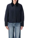 Apc A.p.c. Becca Jacket In Blue