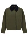 Apc A.p.c. 'becca' Jacket In Green