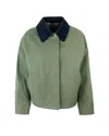 Apc A.p.c. Jacket In Green