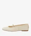 Apc Beige Swan Ballerina Flats In Neutral