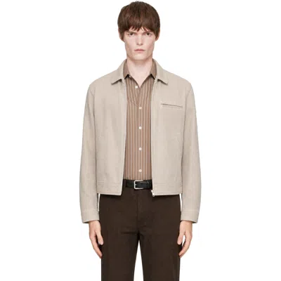 A.p.c. Beige Alexis Jacket In Neutral