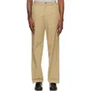 A.p.c. Straight-leg Casual Trousers In Neutral