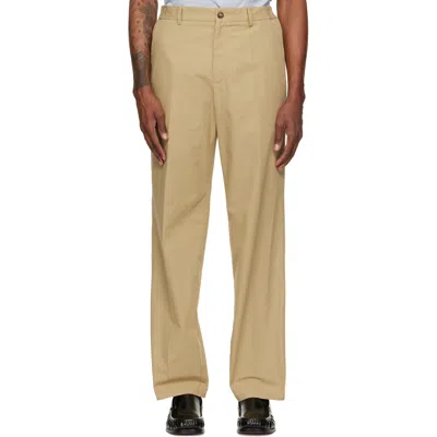 A.P.C. BEIGE DYLAN TROUSERS