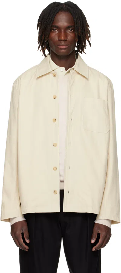 Apc Beige Jeffray Jacket