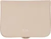 Apc Beige Josh Coin Wallet In Brown